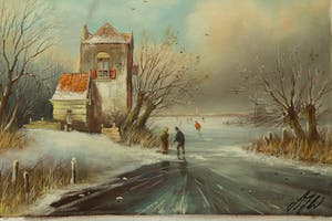 Toon Wildeboer - winterlandschap kopen? Bied vanaf 25!