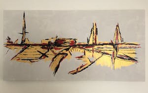 John Foppen - The Golden Harbor..... # K03 . XL. GROOT. kopen? Bied vanaf 169!