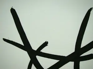 Robert Jacobsen - Abstracte compositie - sjabloon in gouachekleur - 1952 kopen? Bied vanaf 80!