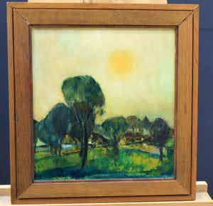 Henriette Pessers - Landschap verkocht voor € 50!