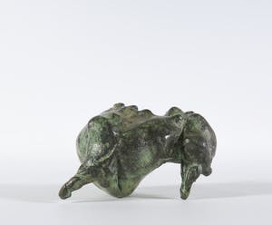 Wim Steins - Krachtig vormgegeven stier met groen patina kopen? Bied vanaf 250!