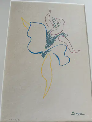 Pablo Picasso - Ballerina, Zeefdruk kopen? Bied vanaf 50!