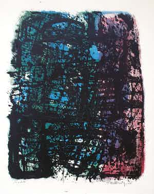 Wim Motz - Litho 'Nacht' verkocht voor € 55!