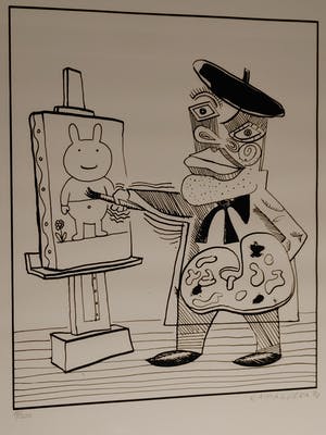 Kamagurka - ...Realisme op doek...zeefdruk uit 1990 kopen? Bied vanaf 175!