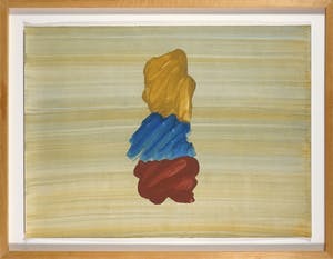 Marian Breedveld - Gouache op papier, Zonder titel - Ingelijst kopen? Bied vanaf 1!