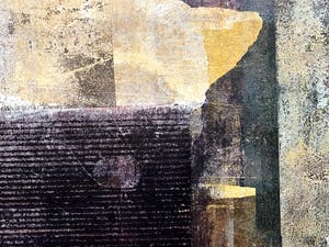 Thea Figee - monotype op papier - zonder titel - 1993 (UNIEK WERK) kopen? Bied vanaf 80!