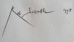 Rob Scholte - Carrière (groot formaat zeefdruk, fraai gelijst) kopen? Bied vanaf 200!