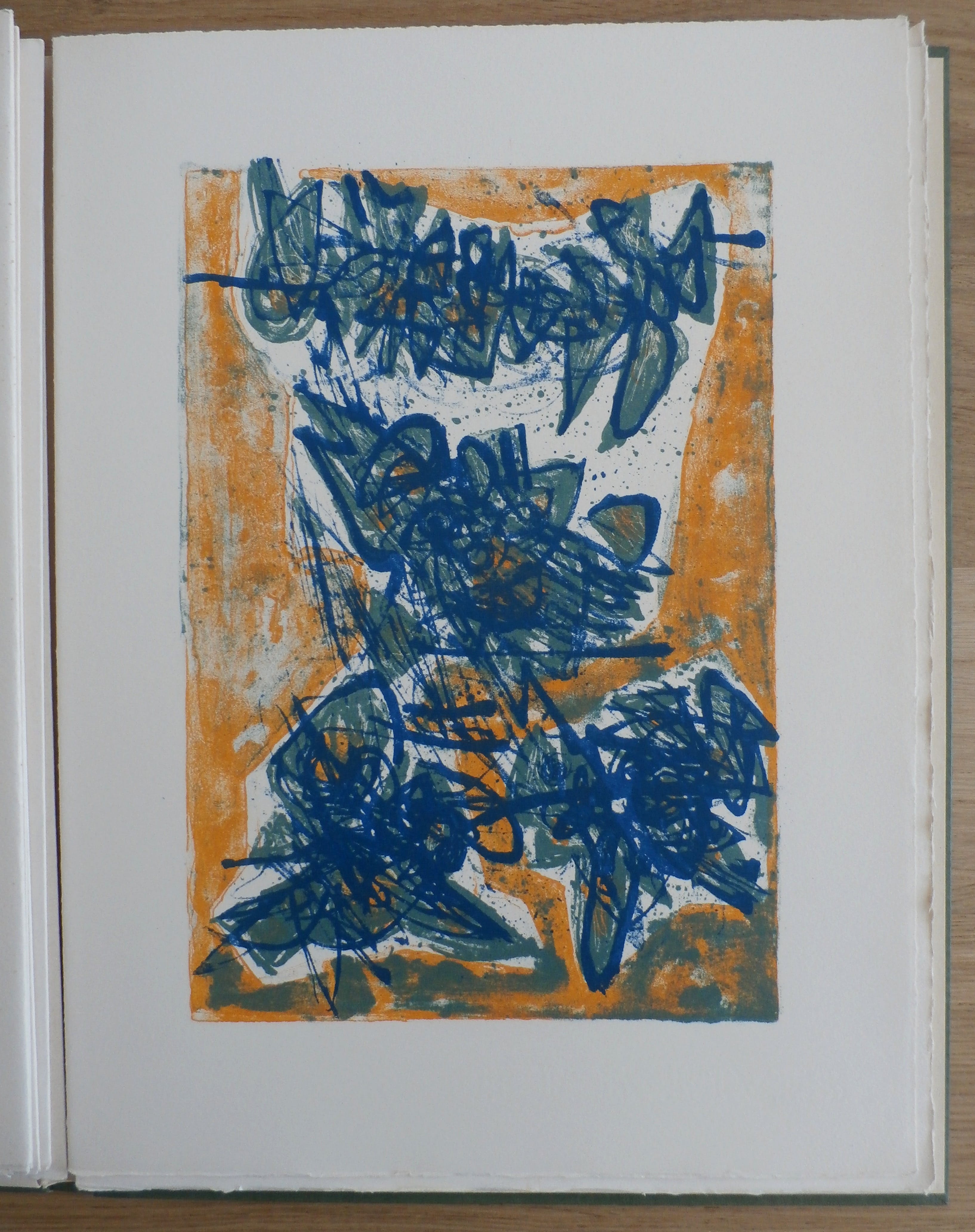 Corneille -  Elle c'est á dire l'aube - 1956 - complete map met 5 litho's - zeldzaam! kopen? Bied vanaf 1750!