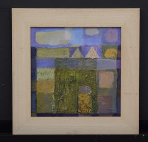 Niet of onleesbaar gesigneerd - Abstracte figuren, pendant kopen? Bied vanaf 10!