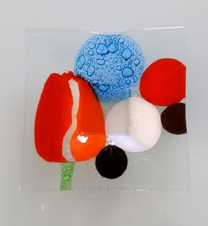 Niet of onleesbaar gesigneerd - moderne, frisse schaal, handgemaakt kopen? Bied vanaf 1!