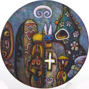 Rob Clous - Kleurenets, Fetisj IV - Ingelijst kopen? Bied vanaf 1!