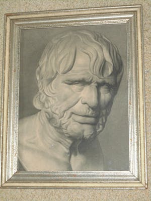 Cornelia Hioolen - Potloodtekening - Seneca kopen? Bied vanaf 50!