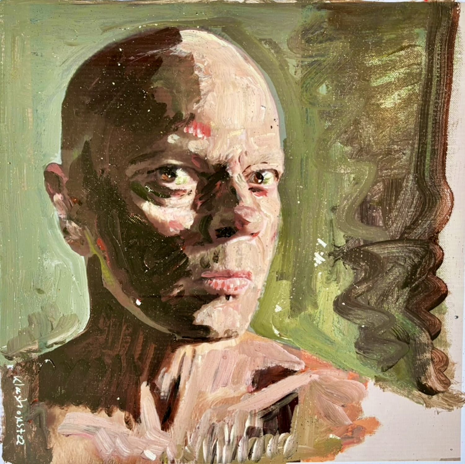 Peter Klashorst - Zelfportret verkocht voor € 195!