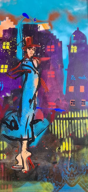 Espen Hagen - Amsterdam - Origineel - gesigneerd - 2008 kopen? Bied vanaf 300!