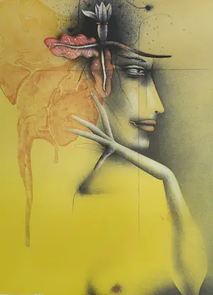 Paul Wunderlich - ingelijste gesigneerde litho kopen? Bied vanaf 99!
