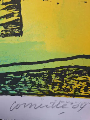 Corneille - Zeefdruk - Flevoland - Handgesigneerd !!! kopen? Bied vanaf 225!