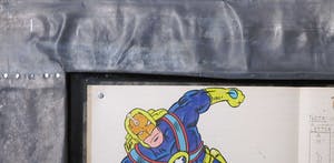 Jan Bollaert - Acryl op papier, Super Trio - Ingelijst (Groot) kopen? Bied vanaf 50!