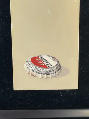 Karel Sirag - Miniatuur - Olieverf op paneel - Onder de kurk (ingelijst) kopen? Bied vanaf 400!