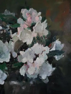 Adam Potgieter - Bloemstilleven. kopen? Bied vanaf 125!