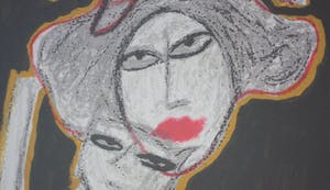 Corneille - Abstracte compositie met vrouw, vis en kat kopen? Bied vanaf 225!