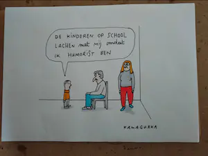 Kamagurka - Humorist kopen? Bied vanaf 375!