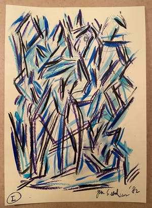 Jan Sierhuis - Acryl/Krijt kopen? Bied vanaf 1!