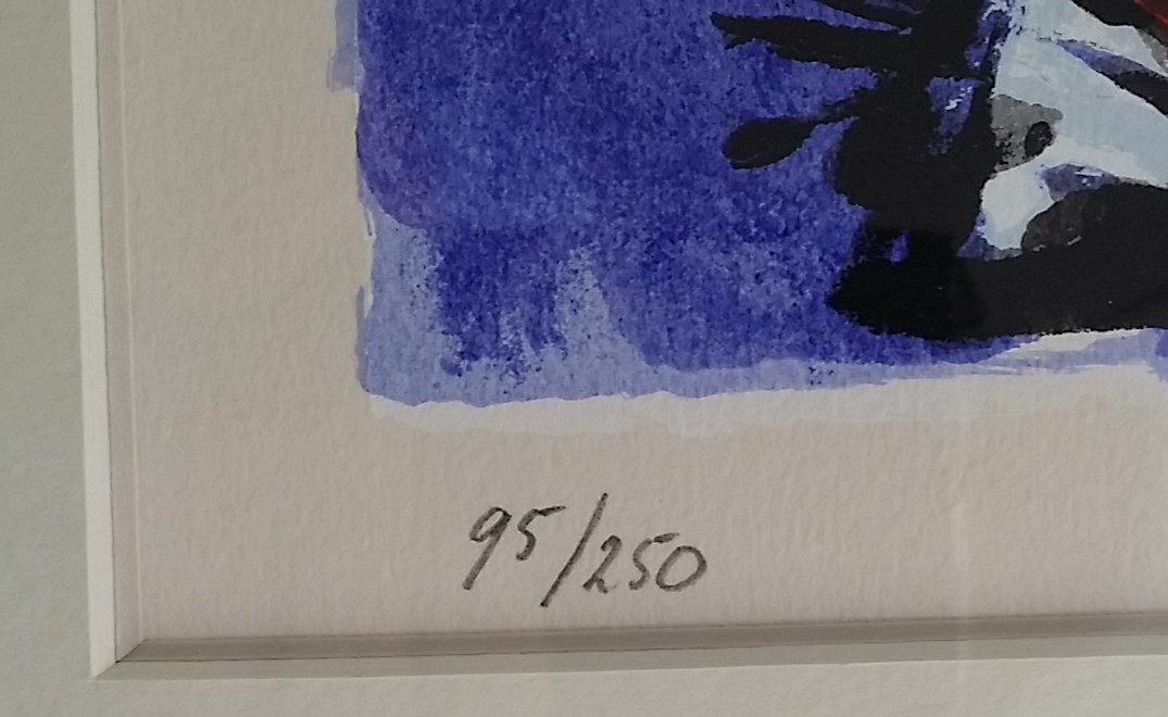 Theo Wolvecamp - Litho op papier 1989 kopen? Bied vanaf 350!