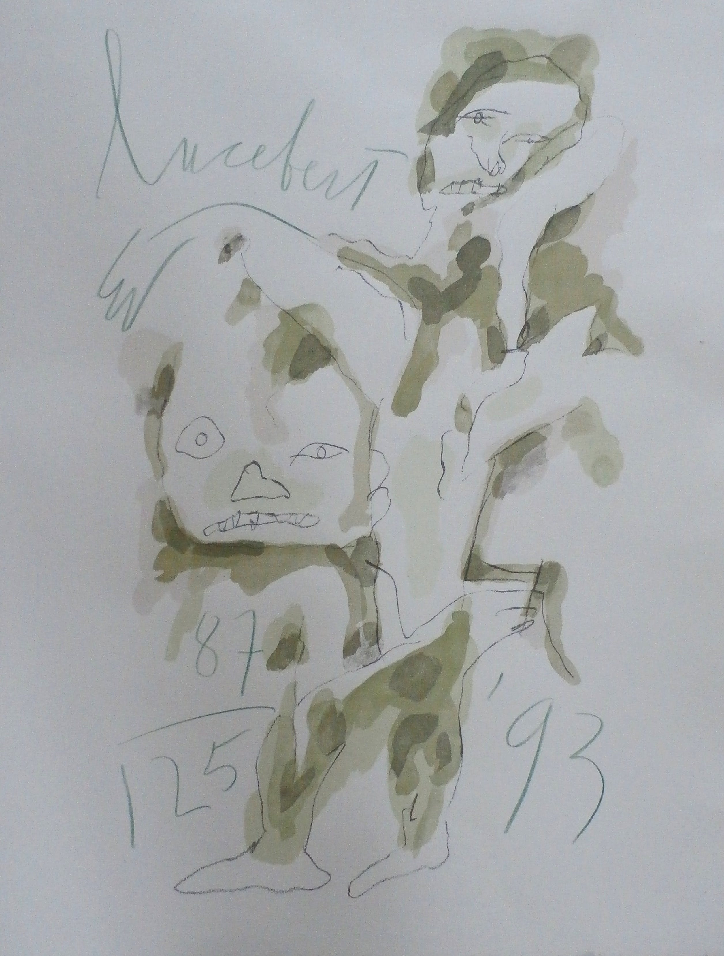 Lucebert - steendruk - 1993 kopen? Bied vanaf 199!