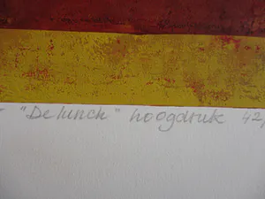 Betty Scheer - "De Lunch" 42/70 kopen? Bied vanaf 70!