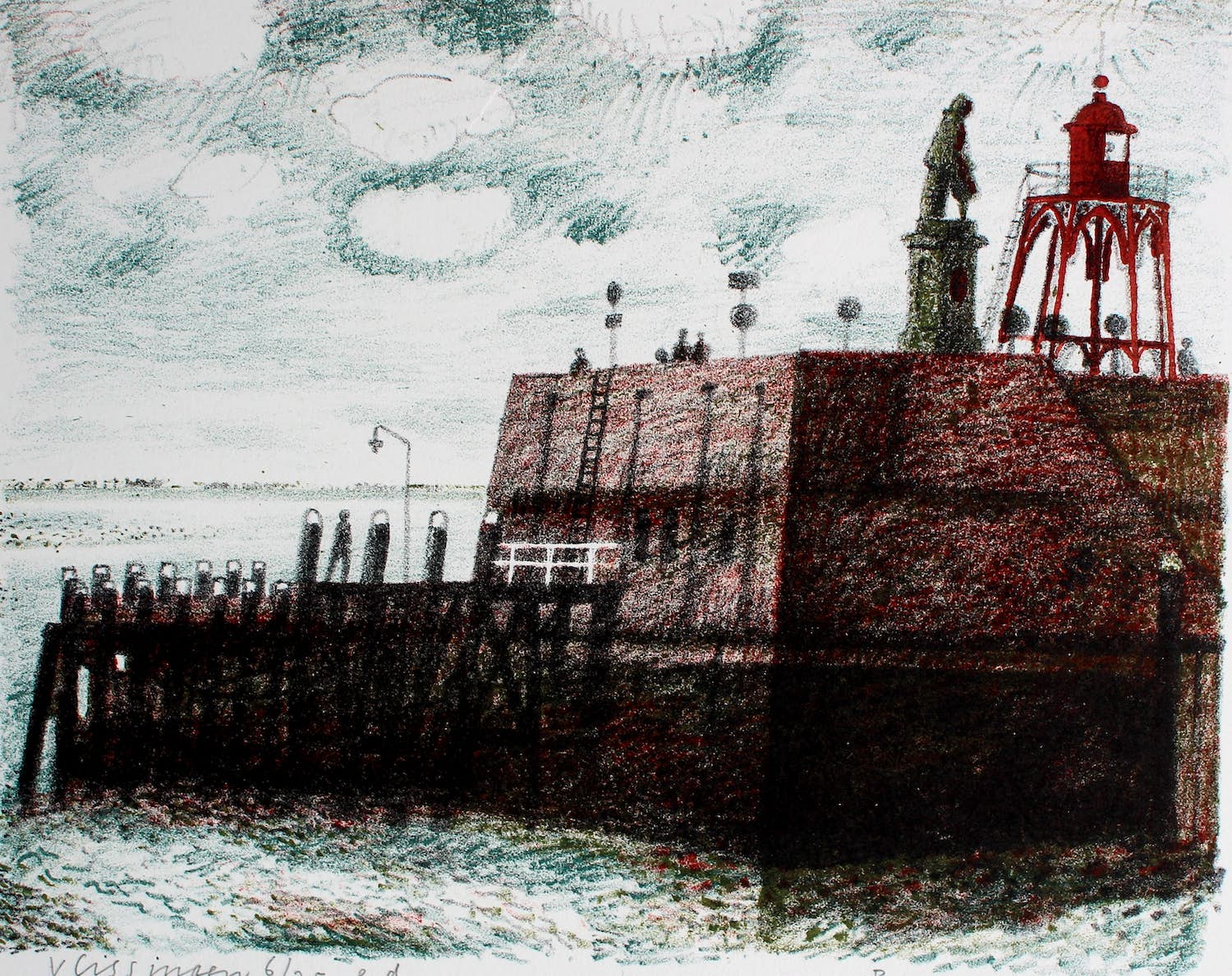 Herman Berserik - Litho: Vlissingen - 1981 kopen? Bied vanaf 85!