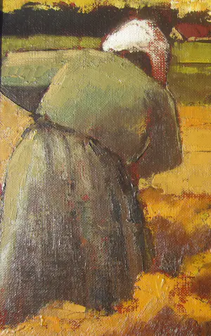 Buy Lea Vanderstraeten - "Farmers in the Field"? Bid from 200!