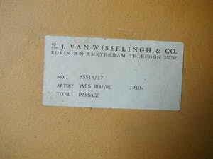 Yves Rouvre - Paysage -aquarel circa 1980- kopen? Bied vanaf 10!