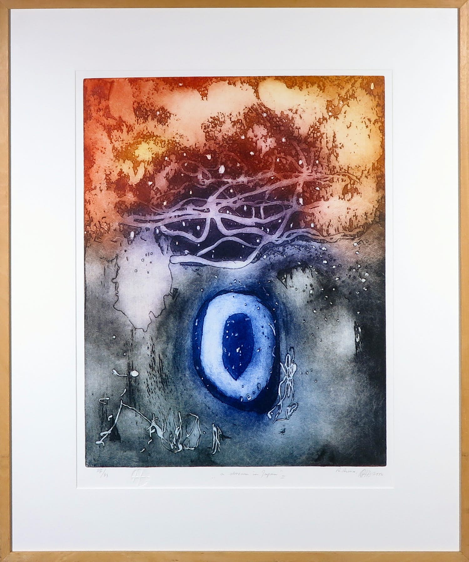 Ad Arma - Kleurenets, Dream of Japan II - Ingelijst kopen? Bied vanaf 1!