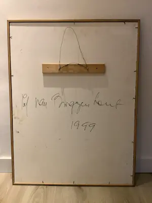 Jef Van Buggenhout - Abstract werk kopen? Bied vanaf 15!