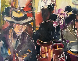 Visser Sjoerd - Schakers in café kopen? Bied vanaf 75!