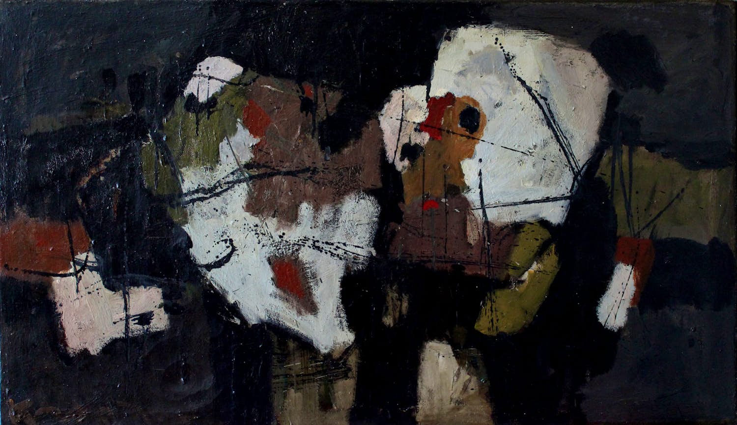 Joop Kropff - Compositie no. 17 kopen? Bied vanaf 1200!