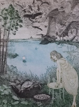 Niet of onleesbaar gesigneerd - Marian Pawel Bosianovski kopen? Bied vanaf 1!