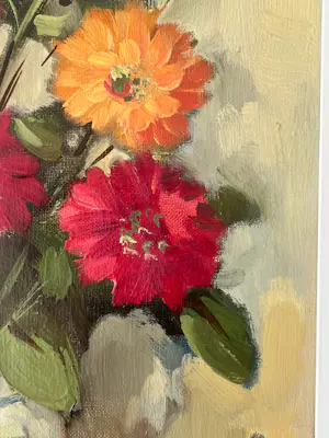 Adriaan Terhell - Bloemstilleven kopen? Bied vanaf 75!