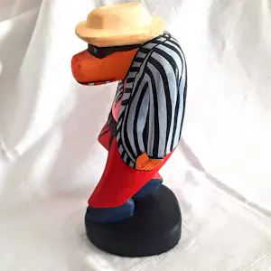 AcheterMarkus Pierson - Holz-Skulptur Coyote Typ Dandy Handbemalt signiert Höhe 26 cm? Enchérissez de 280!