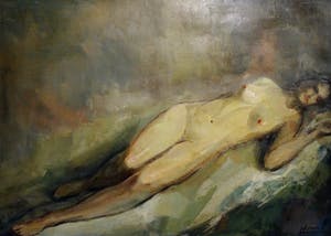 Louis Henno - liggend naakt kopen? Bied vanaf 300!