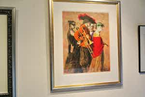 Kenne Gregoire - Muzikanten(Marionetten Theater) Ged.2002 verkocht voor € 90!