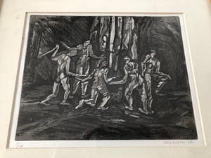 Elly Kuipers - ets - dansen in het bos kopen? Bied vanaf 1!