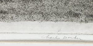 Charles Donker - Ets, Gezicht op een herenboerderij kopen? Bied vanaf 300!