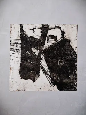 Jan Pieter van den Bos - Eigenzinnig Gronings kunstenaar - gesigneerde E.A. ets - 2003 - met inkt gesign. kopen? Bied vanaf 27!