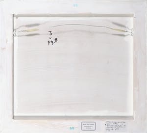 Paul Overhaus - Olieverf op board, Achter de wolken - Ingelijst kopen? Bied vanaf 50!