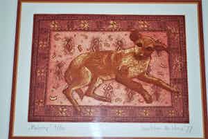 Laetitia de Haas - Hondje Bobby - 3-kleurenets - incl. œuvreboek verkocht voor € 45!