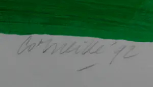 Corneille - Ingelijste zeefdruk: Oiseau né du paysage - 1992 kopen? Bied vanaf 399!