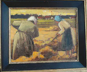 Buy Lea Vanderstraeten - "Farmers in the Field"? Bid from 200!