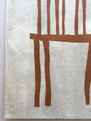 Klaas Gubbels - ‘aan Cezanne’ - houtdruk - 2019 kopen? Bied vanaf 265!