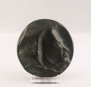 Jos Reniers - Bronzen penning, Bach kopen? Bied vanaf 175!